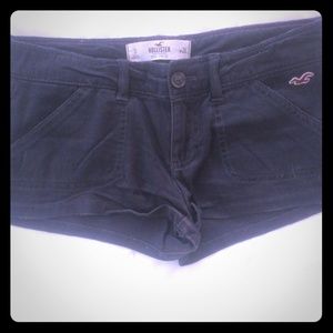 ❤Navy blue Hollister shorts size 3 waist 26